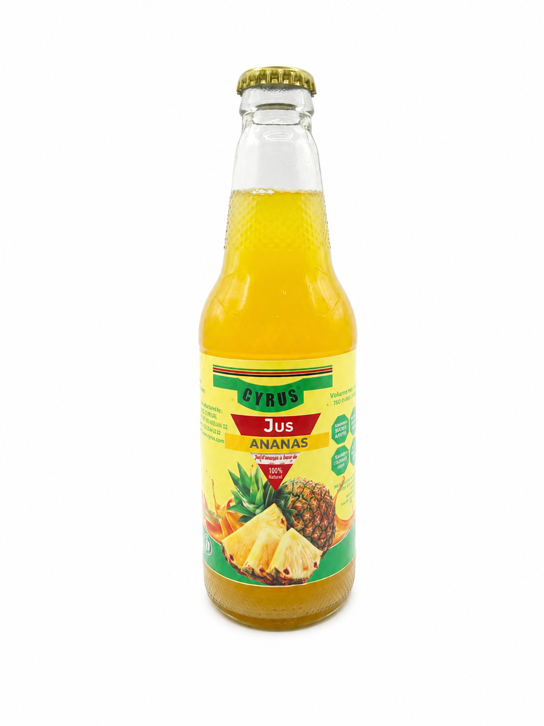 Jus d'Ananas Pain de Sucre — Bouteille 320ml
