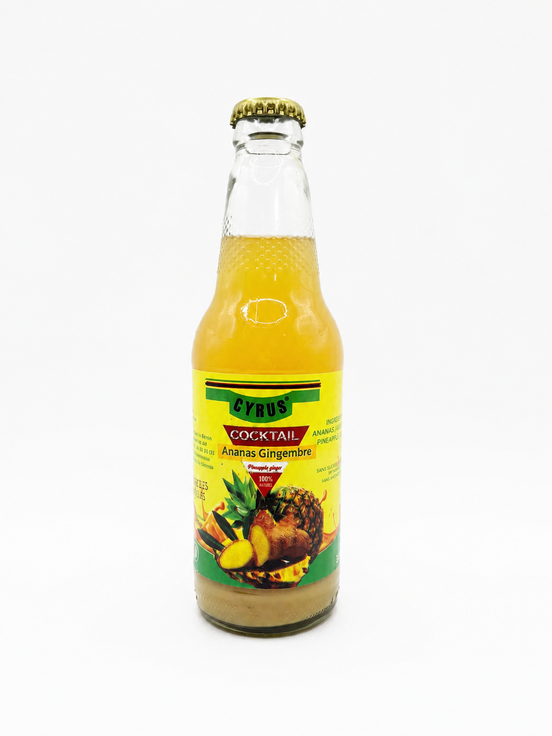 Cocktail Ananas & Gingembre — Bouteille 320ml