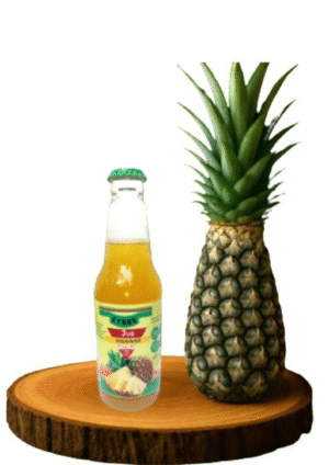 Pur Jus d’ananas CYRUS - Bouteille verre 30 cl