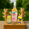 Sirop de Gingembre CYRUS - Bouteille 100% Naturel - Boisson Tonifiante Sans Conservateur