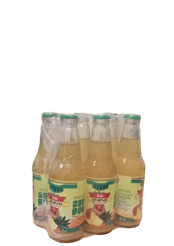 Pur Jus d’ananas CYRUS - Bouteille verre 30 cl