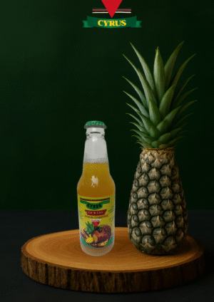 Cocktail Ananas Gingembre CYRUS - Bouteille 30cl - Boisson Naturelle Sans Sucre Ajouté